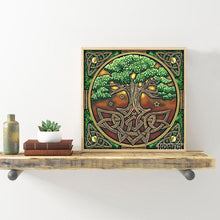 Charger l&#39;image dans la galerie, Arbre - diamant rond complet - 30x30cm
