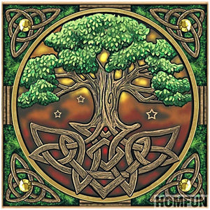 Arbre - diamant rond complet - 30x30cm