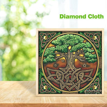 Charger l&#39;image dans la galerie, Arbre - diamant rond complet - 30x30cm
