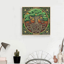 Charger l&#39;image dans la galerie, Arbre - diamant rond complet - 30x30cm
