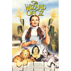Le magicien de l’oz - diamant rond complet - 30x40cm
