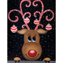 Charger l&#39;image dans la galerie, Noël - diamant rond complet - 30x40cm
