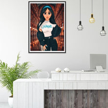 Charger l&#39;image dans la galerie, Fille - diamant rond complet - 30x40cm
