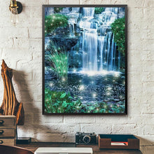 Charger l&#39;image dans la galerie, Paysage - diamant rond complet - 30x40cm
