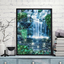 Charger l&#39;image dans la galerie, Paysage - diamant rond complet - 30x40cm
