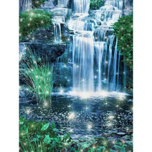 Charger l&#39;image dans la galerie, Paysage - diamant rond complet - 30x40cm
