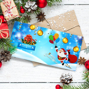 8pcs/Set-Christmas-Diamond Cartes de voeux