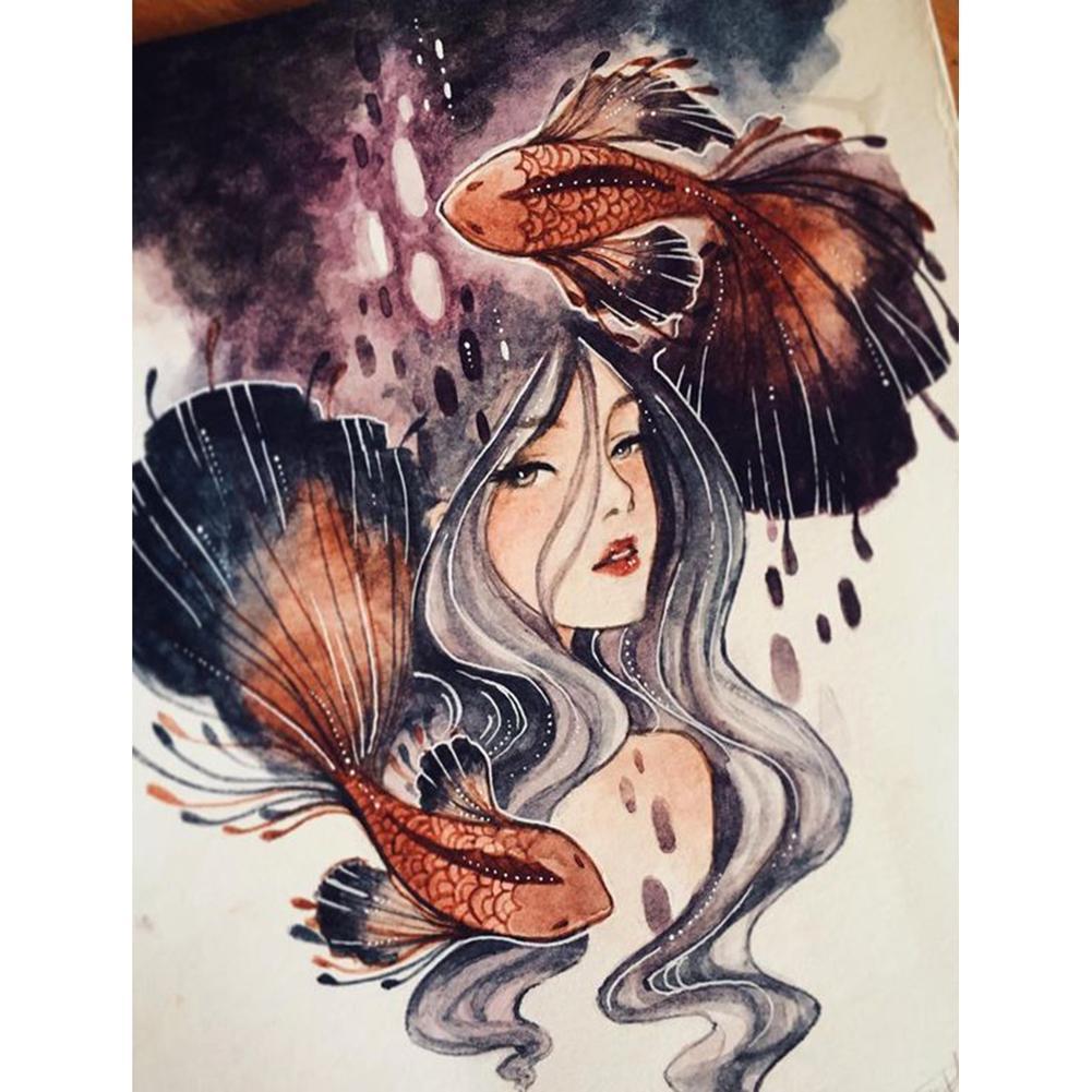 Beauté - diamant rond complet - 30x40cm