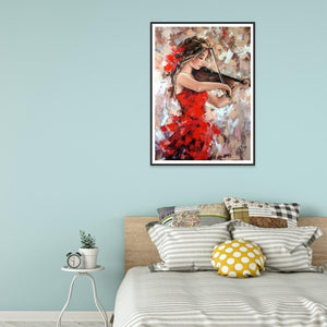 Beauté - diamant rond complet - 30x40cm