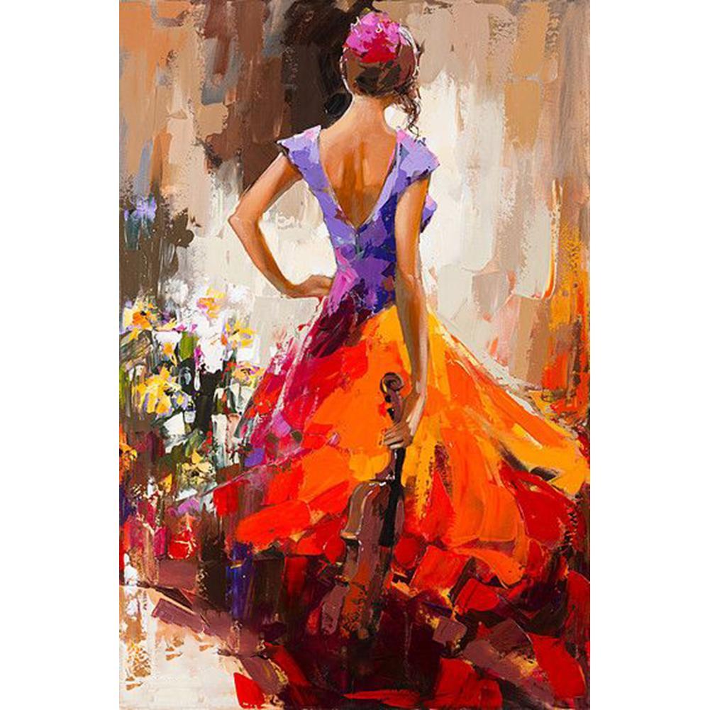 Beauté - diamant rond complet - 30x40cm