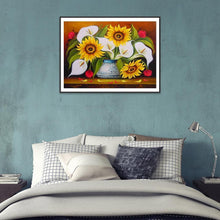 Charger l&#39;image dans la galerie, Tournesol - diamant rond complet - 40x30cm

