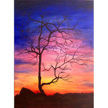 Charger l&#39;image dans la galerie, Paysage - diamant rond complet - 30x40cm
