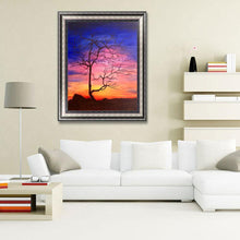 Charger l&#39;image dans la galerie, Paysage - diamant rond complet - 30x40cm
