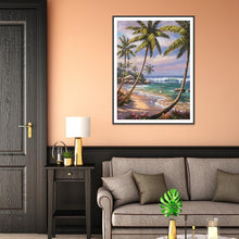 Charger l&#39;image dans la galerie, Paysage - diamant rond complet - 30x40cm
