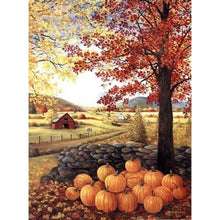 Charger l&#39;image dans la galerie, Paysage - diamant rond complet - 30x40cm
