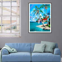 Charger l&#39;image dans la galerie, Paysage - diamant rond complet - 30x40cm
