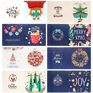 8pcs/Set-Christmas-Diamond Cartes de voeux