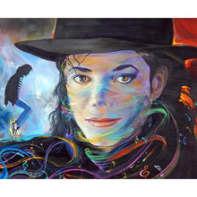 Charger l&#39;image dans la galerie, Michael jackson - diamant rond complet - 30x40cm
