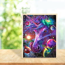 Charger l&#39;image dans la galerie, Cheval - diamant rond complet - 30x40cm
