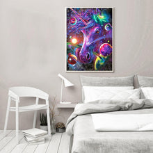 Charger l&#39;image dans la galerie, Cheval - diamant rond complet - 30x40cm
