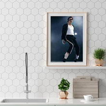 Charger l&#39;image dans la galerie, Michael jackson - diamant rond complet - 30x40cm

