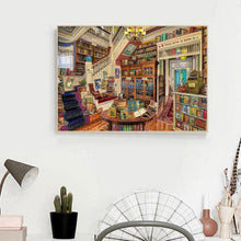 Charger l&#39;image dans la galerie, Livres - diamant rond complet - 40x50cm
