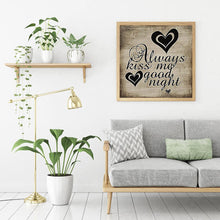 Charger l&#39;image dans la galerie, Mots - diamant rond complet - 30x30cm
