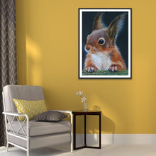 Charger l&#39;image dans la galerie, Écureuil - diamant rond complet - 30x40cm
