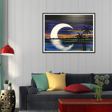 Charger l&#39;image dans la galerie, Paysage - diamant rond complet - 40x30cm
