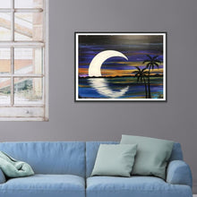 Charger l&#39;image dans la galerie, Paysage - diamant rond complet - 40x30cm
