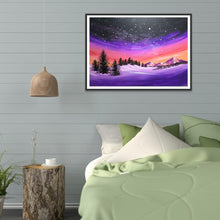 Charger l&#39;image dans la galerie, Paysage - diamant rond complet - 40x30cm
