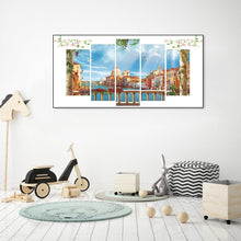 Charger l&#39;image dans la galerie, 5pcs côtière - diamant rond complet - 95x45cm
