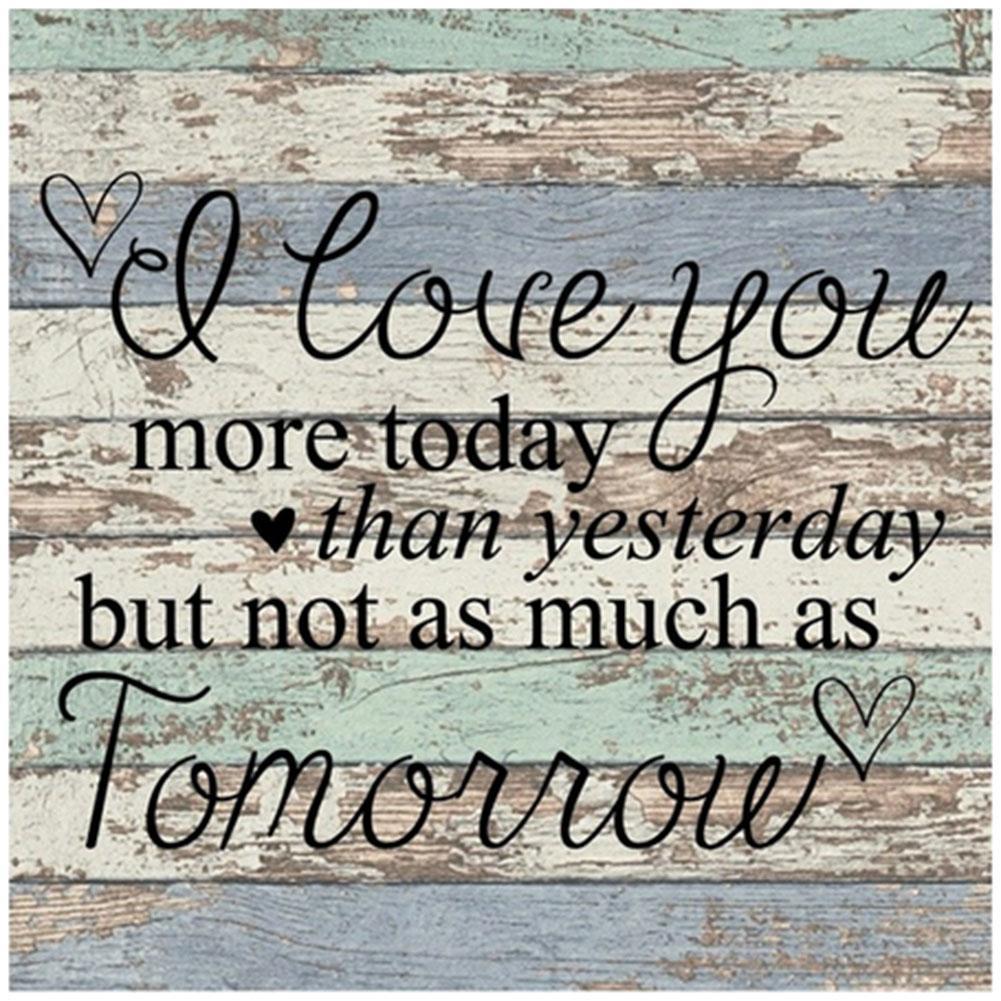 LOVE - diamant rond complet - 30x30cm