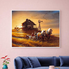 Charger l&#39;image dans la galerie, Crépuscule - peinture en diamant complet - 30x40cm
