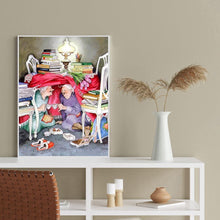 Charger l&#39;image dans la galerie, Grand-mère - diamant rond complet - 30x40cm
