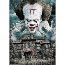 Charger l&#39;image dans la galerie, Clown - diamant rond complet - 30x40cm
