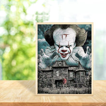 Charger l&#39;image dans la galerie, Clown - diamant rond complet - 30x40cm
