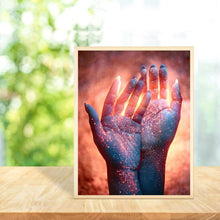 Charger l&#39;image dans la galerie, Mains - diamant rond complet - 30x40cm
