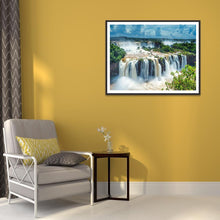 Charger l&#39;image dans la galerie, Paysage - diamant rond complet - 30x40cm
