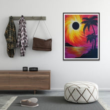 Charger l&#39;image dans la galerie, Arbre de plage - peinture complète de diamant - 30x40cm

