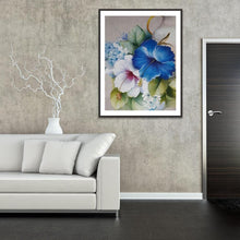 Charger l&#39;image dans la galerie, Fleurs - diamant rond complet - 30x40cm
