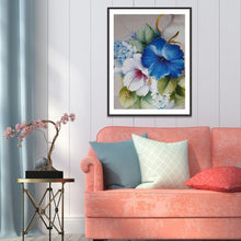 Charger l&#39;image dans la galerie, Fleurs - diamant rond complet - 30x40cm
