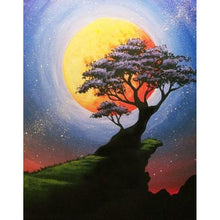 Charger l&#39;image dans la galerie, Arbre - diamant rond complet - 30x40cm
