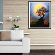 Charger l&#39;image dans la galerie, Arbre - diamant rond complet - 30x40cm
