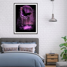 Charger l&#39;image dans la galerie, Papillon - diamant rond complet - 30x40cm
