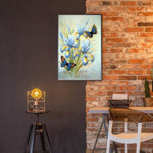 Charger l&#39;image dans la galerie, Papillon - diamant rond complet - 30x40cm
