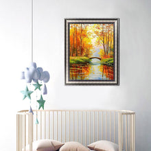 Charger l&#39;image dans la galerie, Paysage - diamant rond complet - 30x40cm
