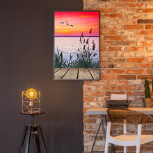 Charger l&#39;image dans la galerie, Paysage - diamant rond complet - 30x40cm

