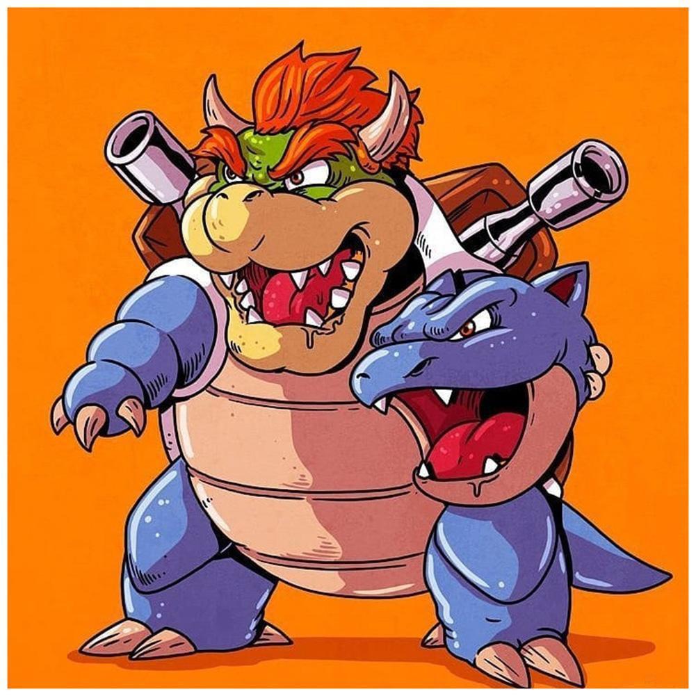 Animal - diamant rond complet - 30x30cm