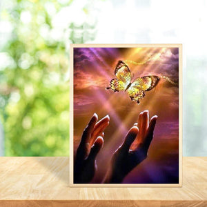 Beauté - diamant rond complet - 30x40cm